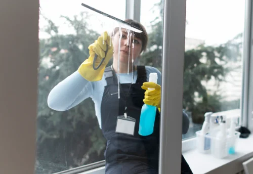 Nettoyage de vitres intérieures et extérieures à Montgermont